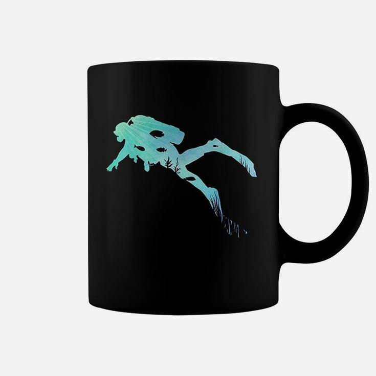 Scuba Diving Diving Under Water Gifts Coffee Mug
