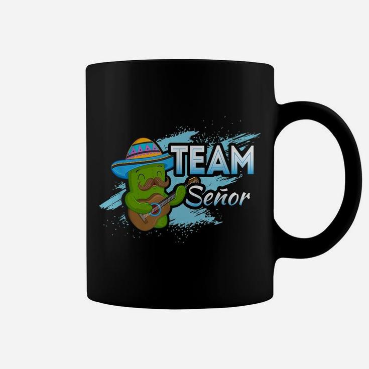 Senor Or Senorita Gender Reveal Fiesta Team Senor Baby Gift Coffee Mug