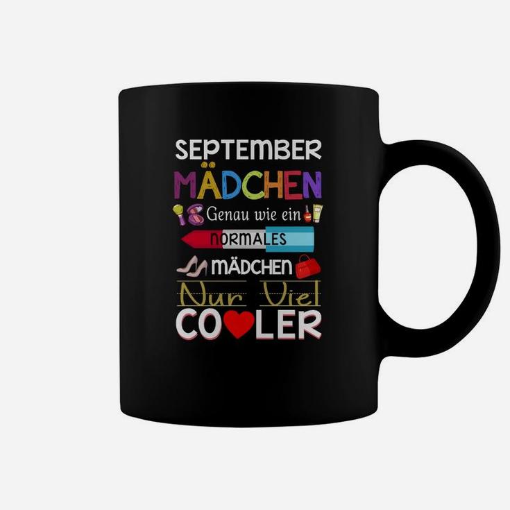 September Mädchen Tassen mit Coole Sprüche, Geburtstagsedition