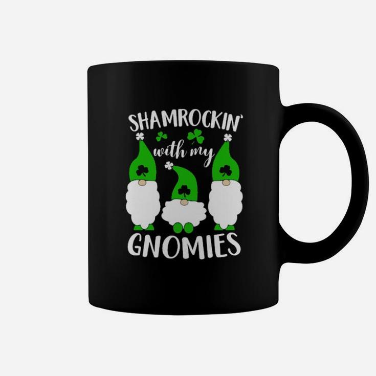 Shamrockin' With My Gnomies St Patrick's Day Coffee Mug