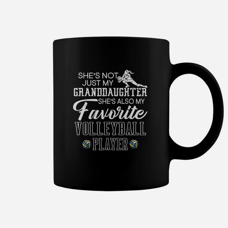 She Is Not Just My Granddaughter Favorite Volleyball Player Coffee Mug