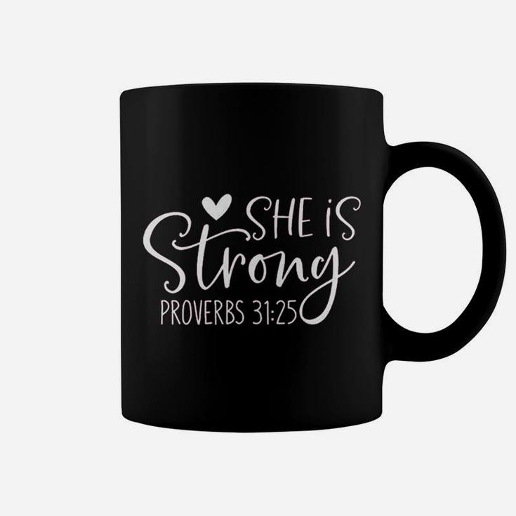She Is Strong Coffee Mug