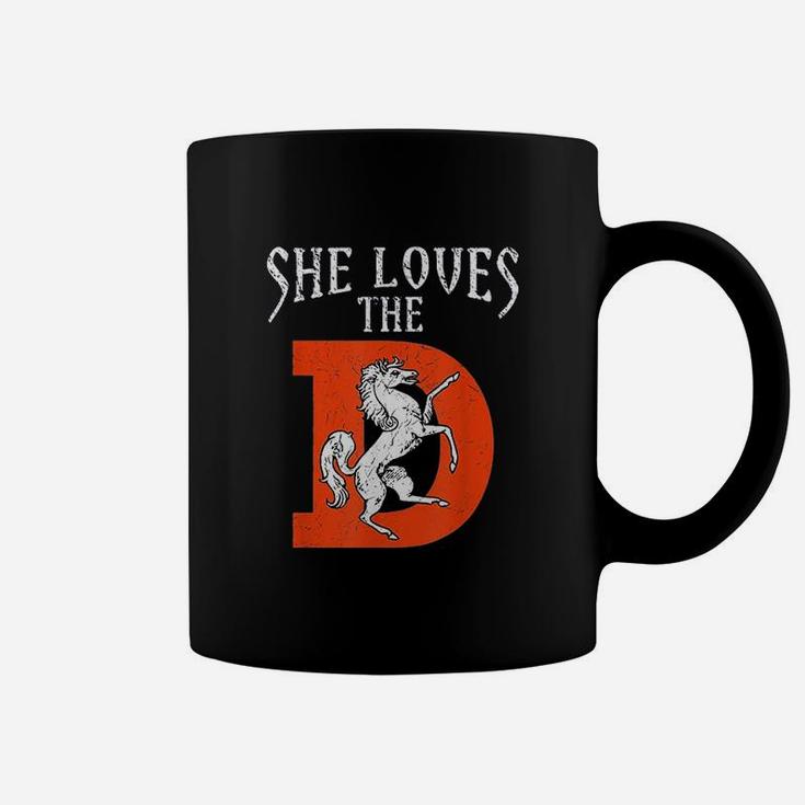 She Loves The D Coffee Mug