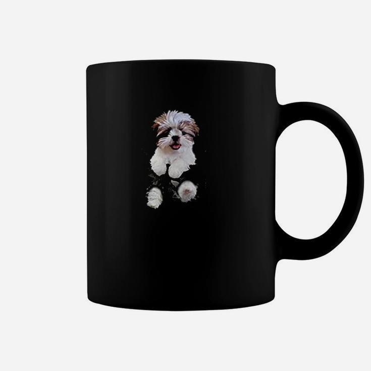 Shih Tzu In Pocket Puppy Coffee Mug