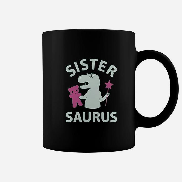 Sister Saurus Gift For Big Sister Girls Coffee Mug