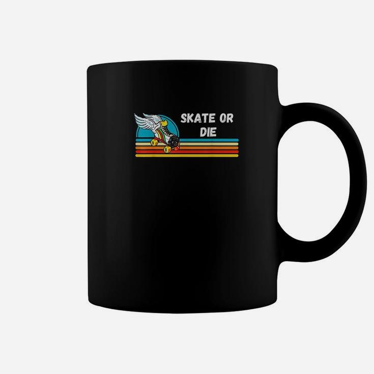 Skate Or Die Inspirational Roller Skating Roller Derby Skate Coffee Mug