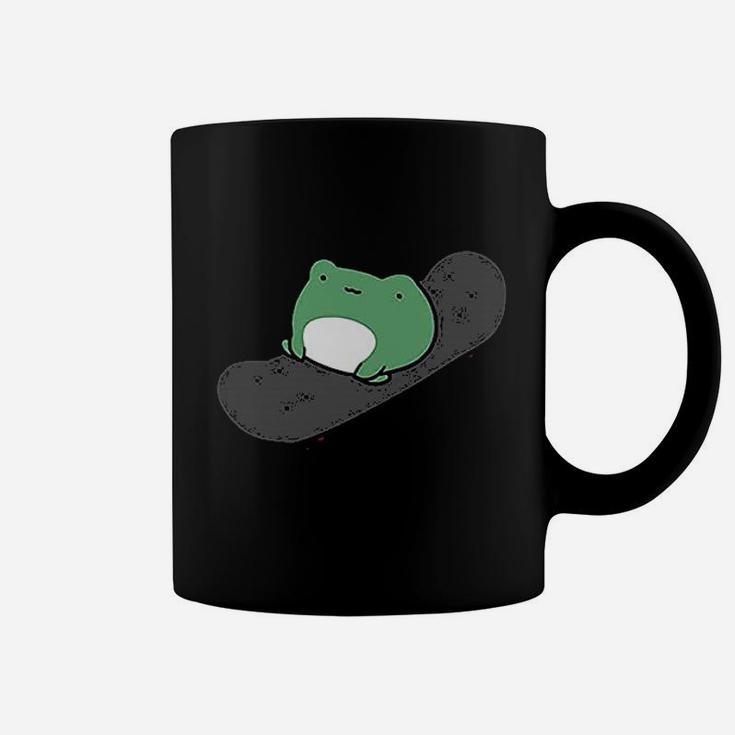 Skateboarding Frog Coffee Mug