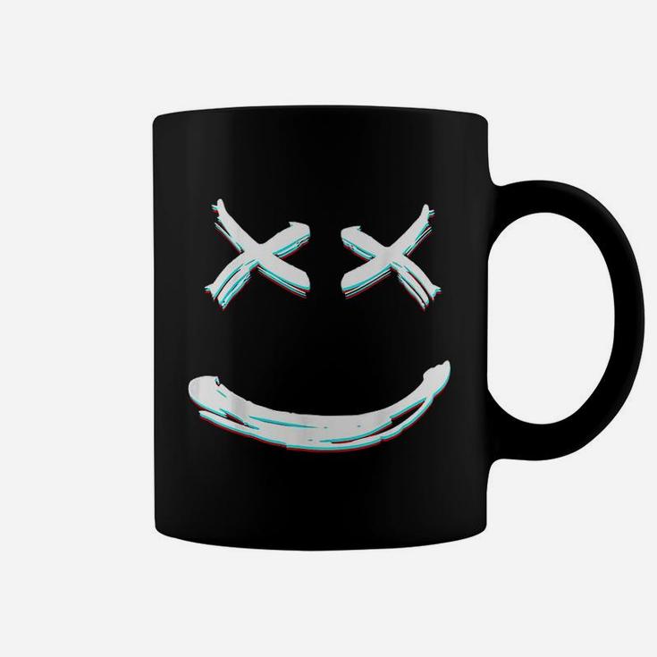Smile Face X Eyes Coffee Mug