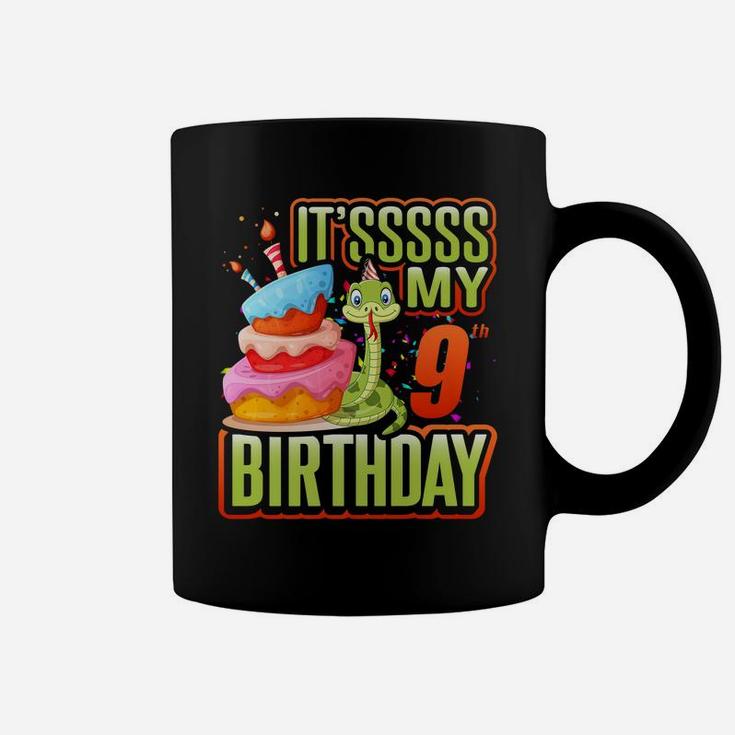 Snake Birthday Party Kids 9Th Reptile Supplies Decorations Coffee Mug