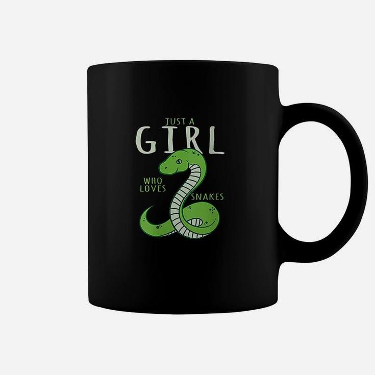 Snake Lover  Just A Girl Who Loves Snakes Coffee Mug