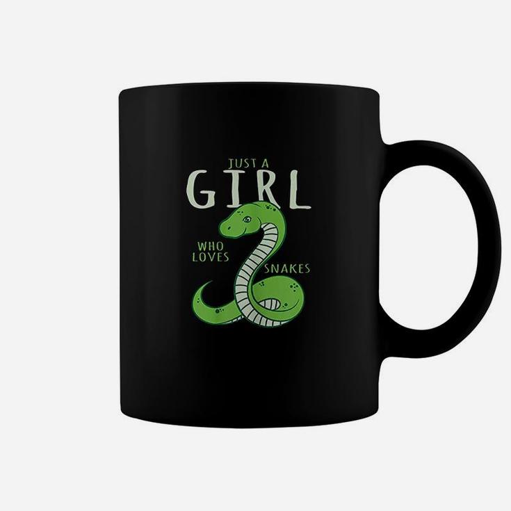 Snake Lover  Just A Girl Who Loves Snakes Coffee Mug