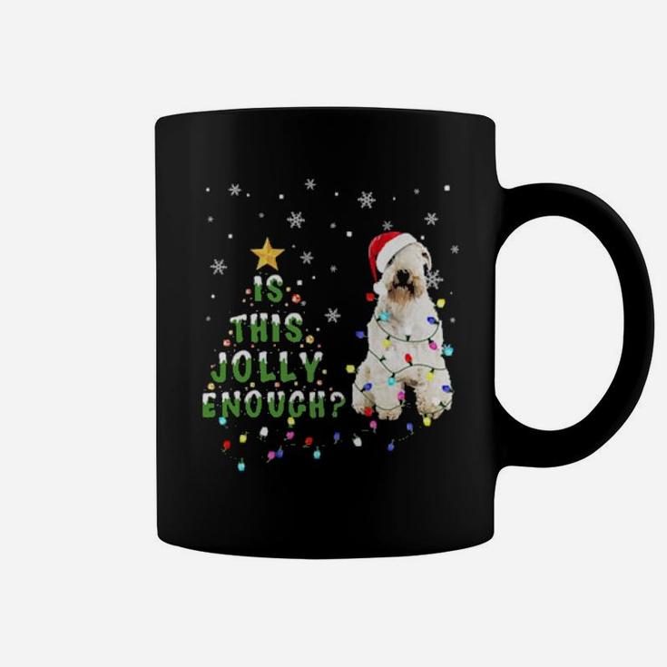 Soft-Coated Wheaten Terrier Santa Is This Jolly Enough Coffee Mug