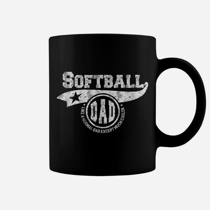 Softball Dad Father's Day Gift Father Sport Men T-Shirt Coffee Mug