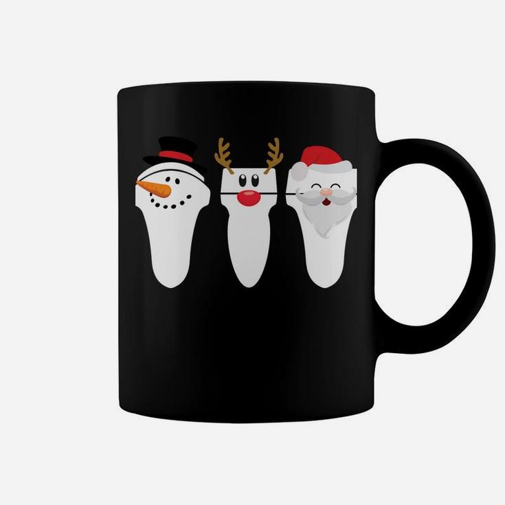 Sonographer Ultrasound Tech Christmas Santa Snowman Reindeer Coffee Mug