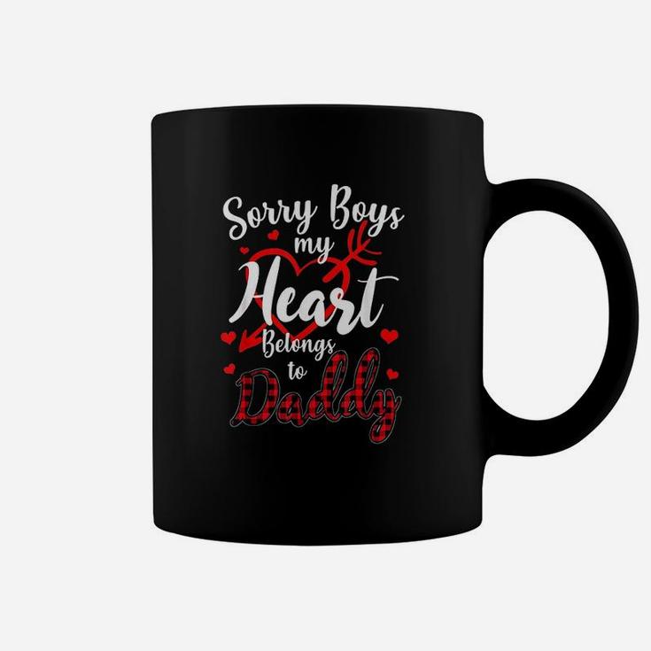 Sorry Boys My Heart Belongs To Daddy Coffee Mug