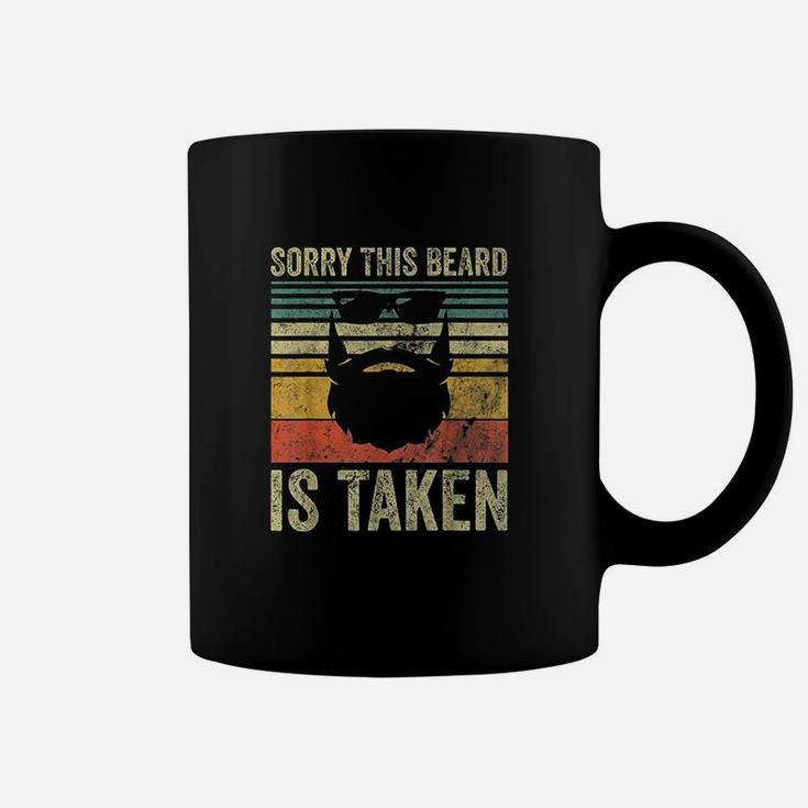 Sorry This Beard Is Taken Funny Valentines Day Gift Coffee Mug