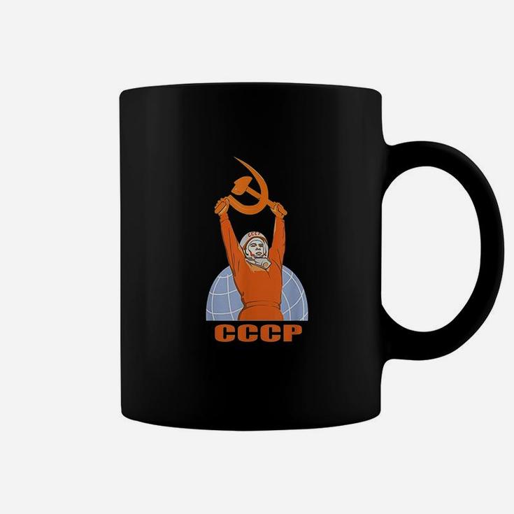 Soviet Propaganda Poster Ussr Communism Coffee Mug