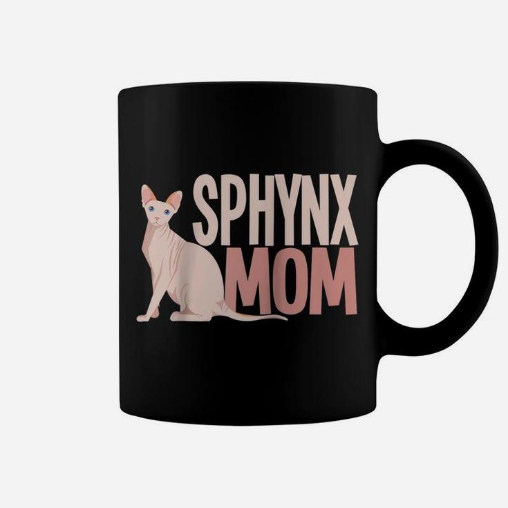 Sphynx Mom Cat Sphinx Hairless Cat Lovers Owner Gift Raglan Baseball Tee Coffee Mug