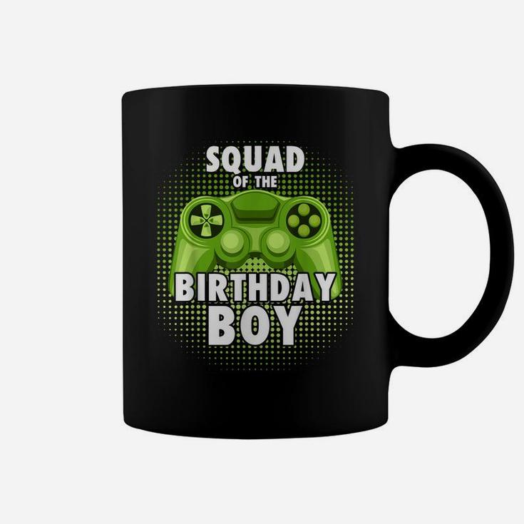 Squad Of The Gamer Boy Matching Video Game Birthday Coffee Mug