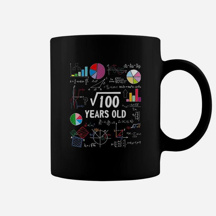 Square Root Of 100 10Th Birthday 10 Year Old Coffee Mug