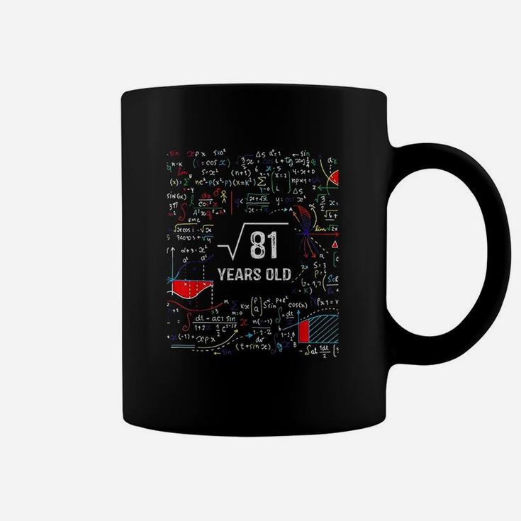 Square Root Of 81 9Th Birthday 9 Years Old Coffee Mug