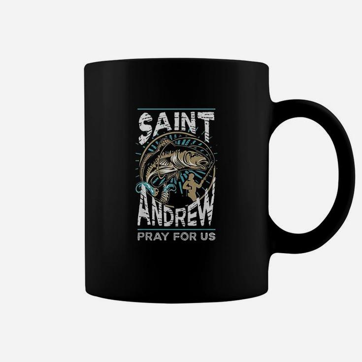 St Andrew Patron Saint Of Fisherman Fishing Catholic Saint Coffee Mug