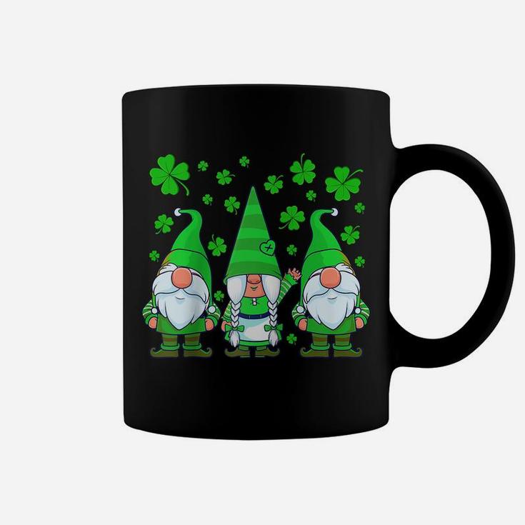 St Patricks Day Gnome Shamrock Gnomes Clover Women Kids Raglan Baseball Tee Coffee Mug