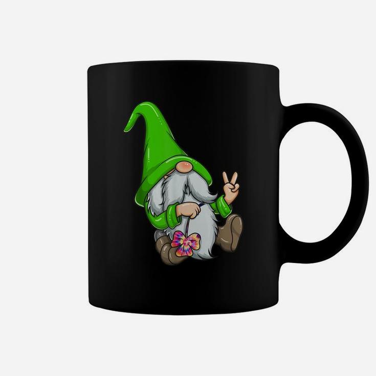 St Patricks Day Hippie Gnome Rainbow Shamrock Clover Gift Coffee Mug