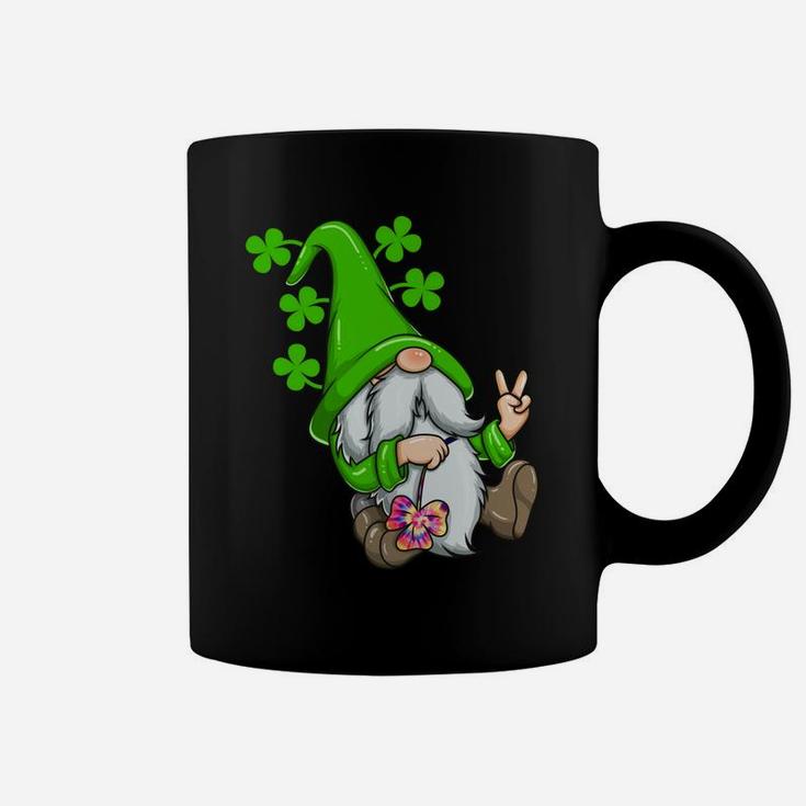 St Patricks Day Hippie Gnome Rainbow Shamrock Clover Gift Coffee Mug