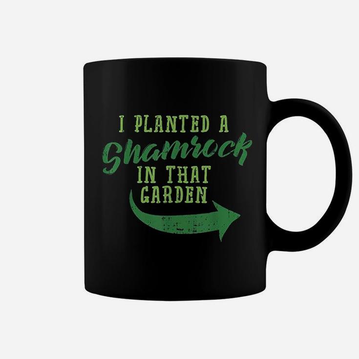 St Patricks Day Pregnancy Dad Planted Shamrock Baby Men T-Shirt