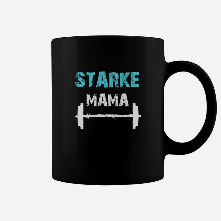 Starke Mama Fitness Tassen, Motivations Tee für Mütter