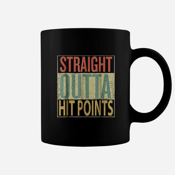 Straight Outta Hit Points Funny Coffee Mug