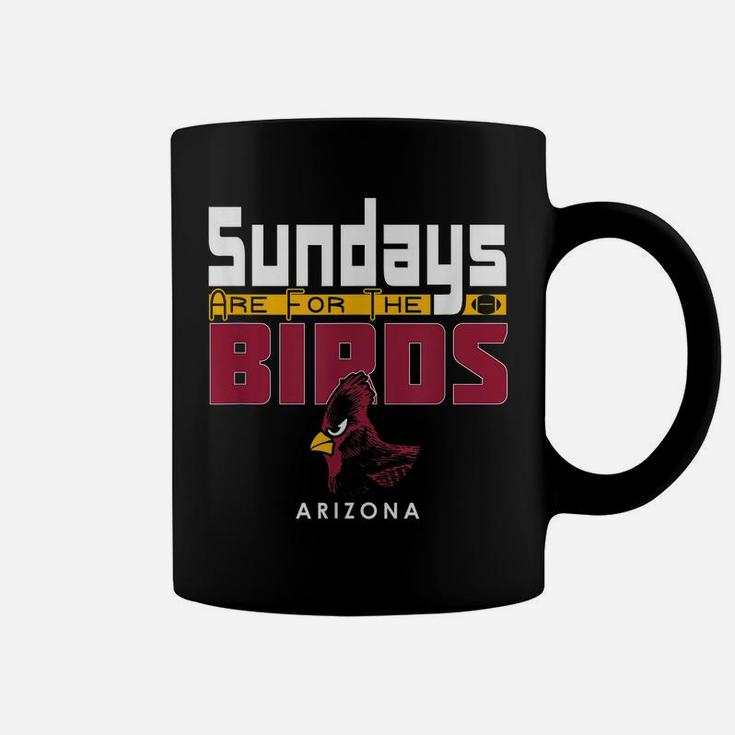 Sundays Are For The Birds Arizona Varsity Retro Football Coffee Mug