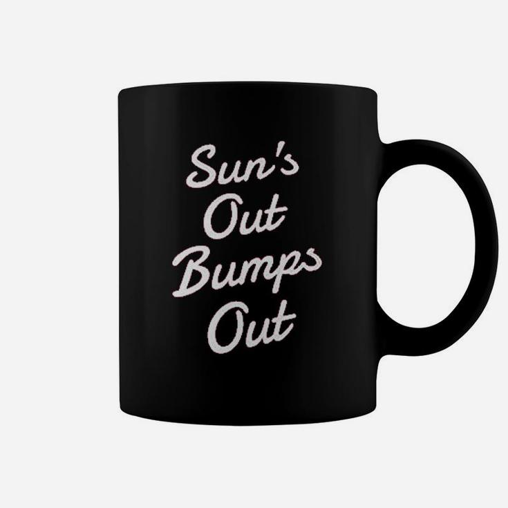 Suns Out Bumps Out Funny Summer Coffee Mug