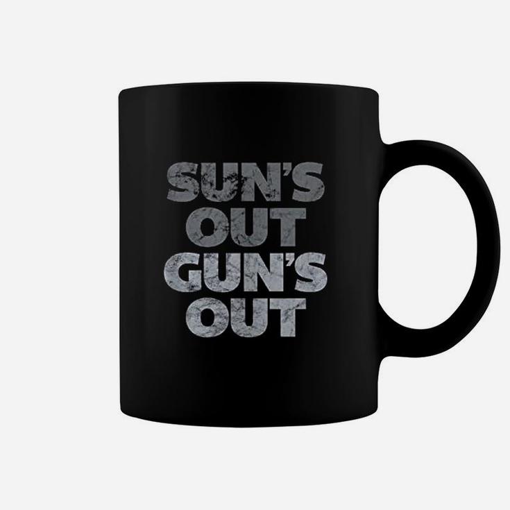 Suns Out G Ns Out Vintage Distressed Coffee Mug
