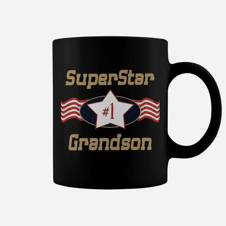 Superstar Number One Grandson - Best Grandson Ever Coffee Mug