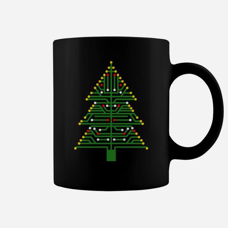 Tachy Electric Tree Funny Engineer Christmas Gift Coffee Mug