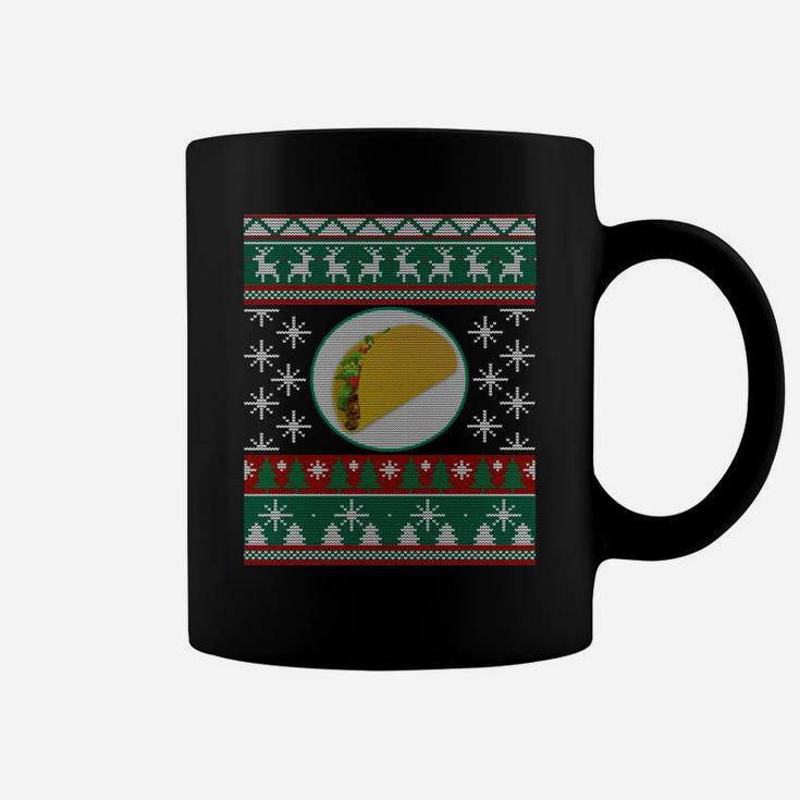 Tacos Ugly Christmas Gift Idea Tacos Lover Coffee Mug