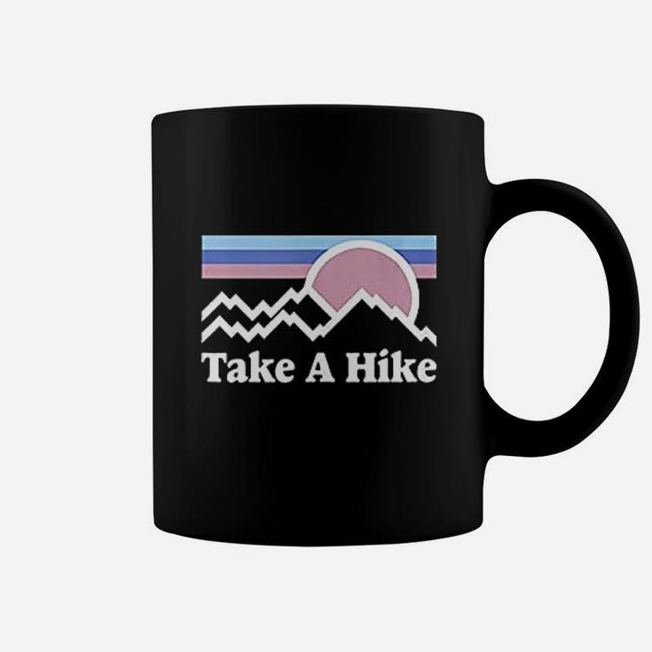 Take A Hike Mountain Graphic Rocky Mountains Nature Coffee Mug