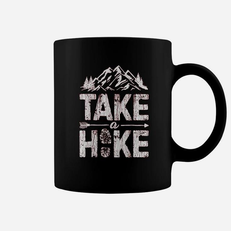 Take A Hike Outdoor Hiking Nature Hiker Vintage Coffee Mug