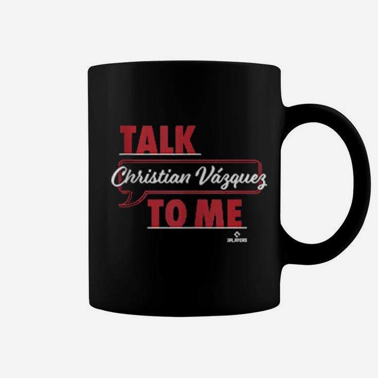 Talk To Me Christian Vazquez Coffee Mug