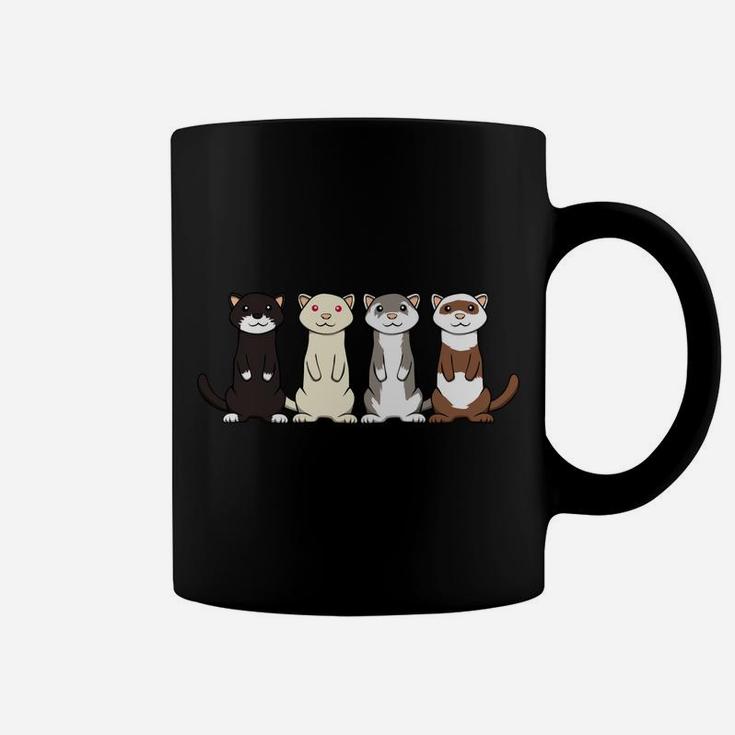 Team Ferret Cute Rodent Ironic Saying Coffee Mug