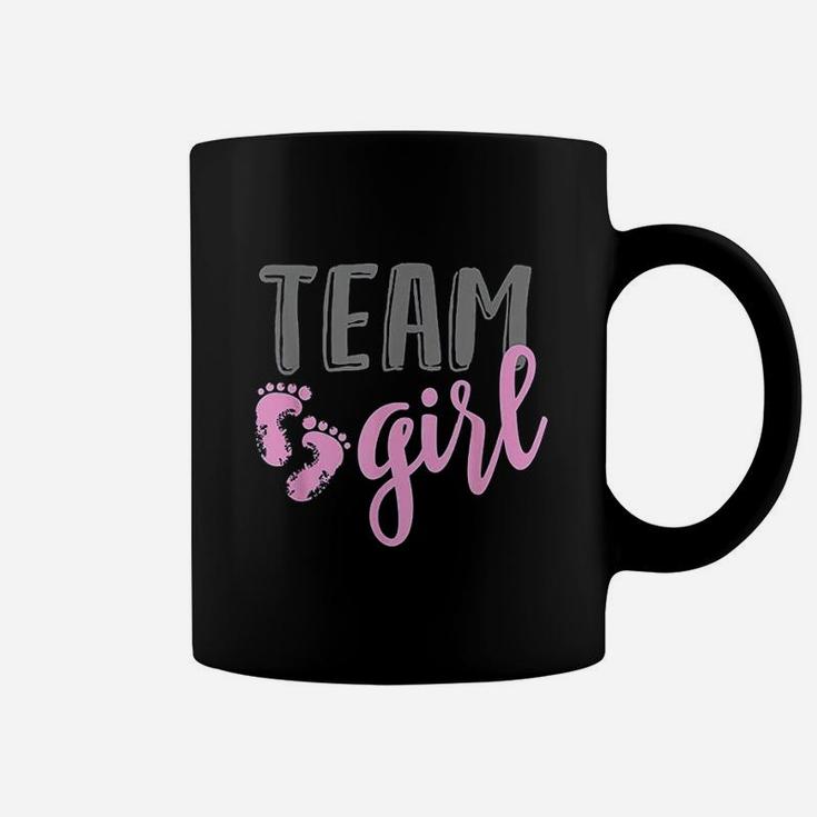 Team Girl Gender Reveal Baby Shower Coffee Mug