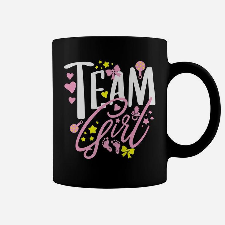 Team Girl Gender Reveal Party Baby Announcement Gift Coffee Mug