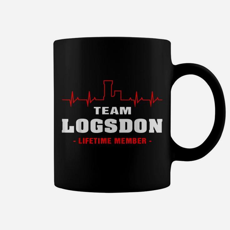 Team Logsdon Lifetime Member Proud Family Surname Logsdon Coffee Mug