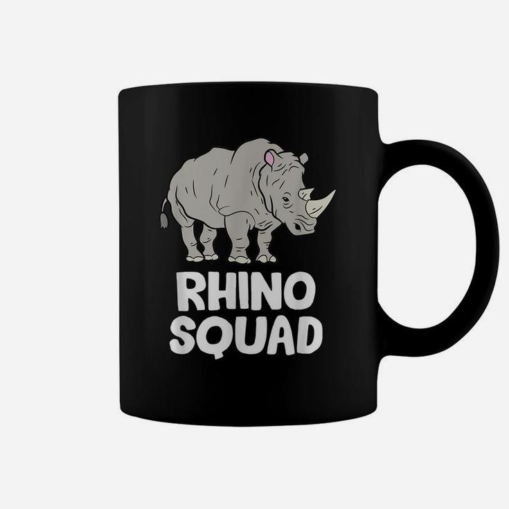 Team Rhino Rhino Squad Love Rhinoceros Coffee Mug