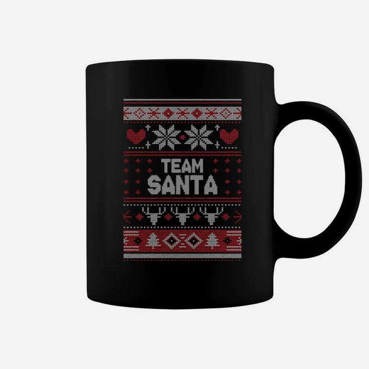 Team Santa Family Matching Ugly Coffee Mug