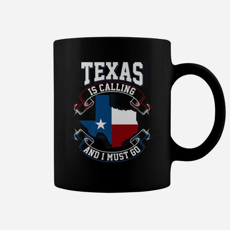 Texas Is Calling Premium T-Shirt Coffee Mug