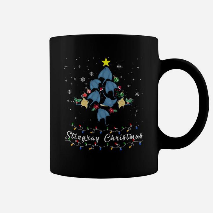 Th Cute Stingray Christmas Tree Pajama Matching Costume Sweatshirt Coffee Mug