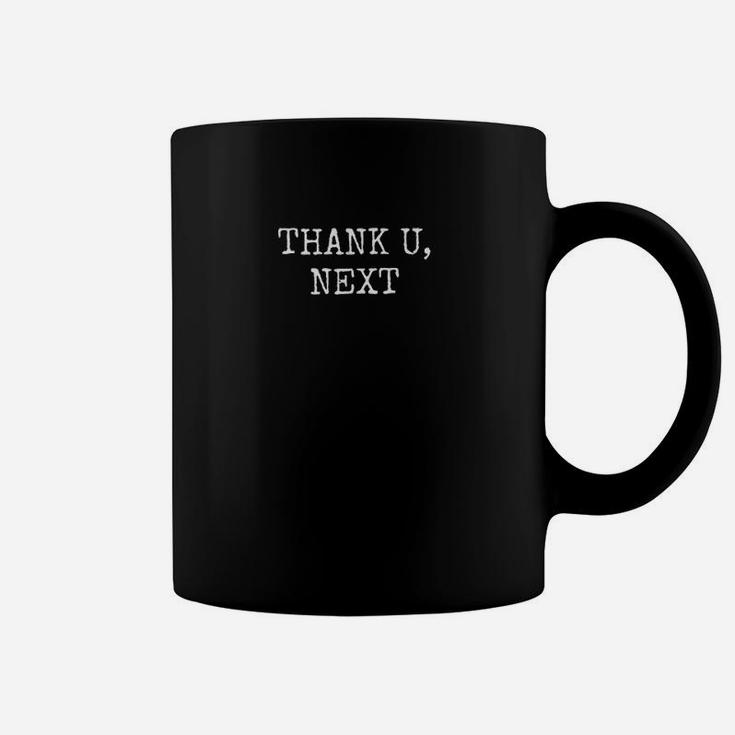 Thank U Next Simple Creative Cool Funny Design Thank You Coffee Mug